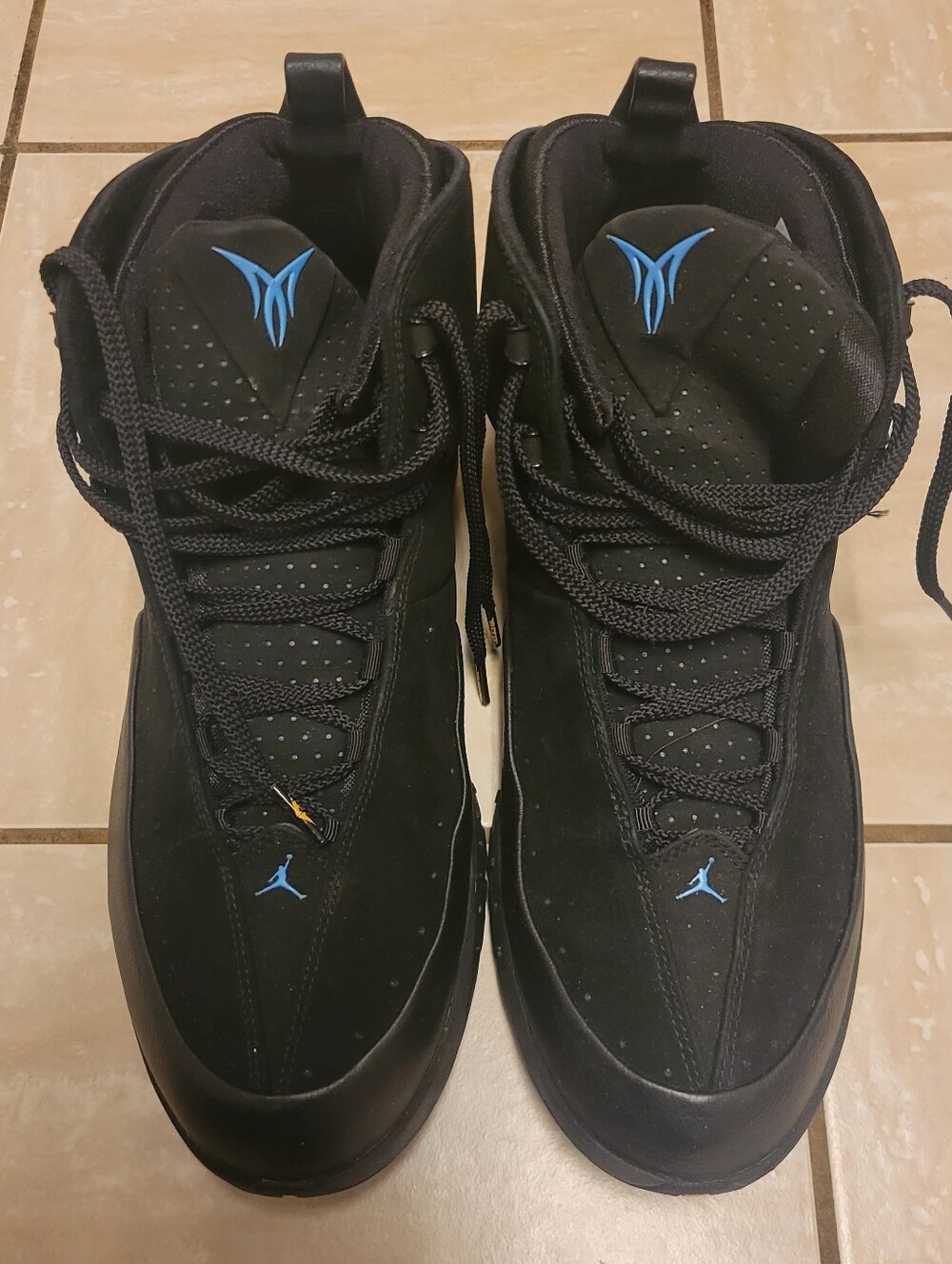 Jordan Melo M3 Black University Blue Mens Size 11.5